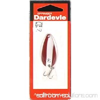 Dardevle Spinner Spoon, Red/White   005109165
